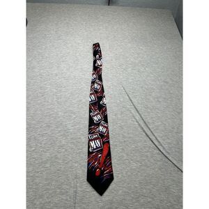 VTG Anheuser-Busch Bud Light Neck Tie I Love You‎ Man 90s Beer Polyester